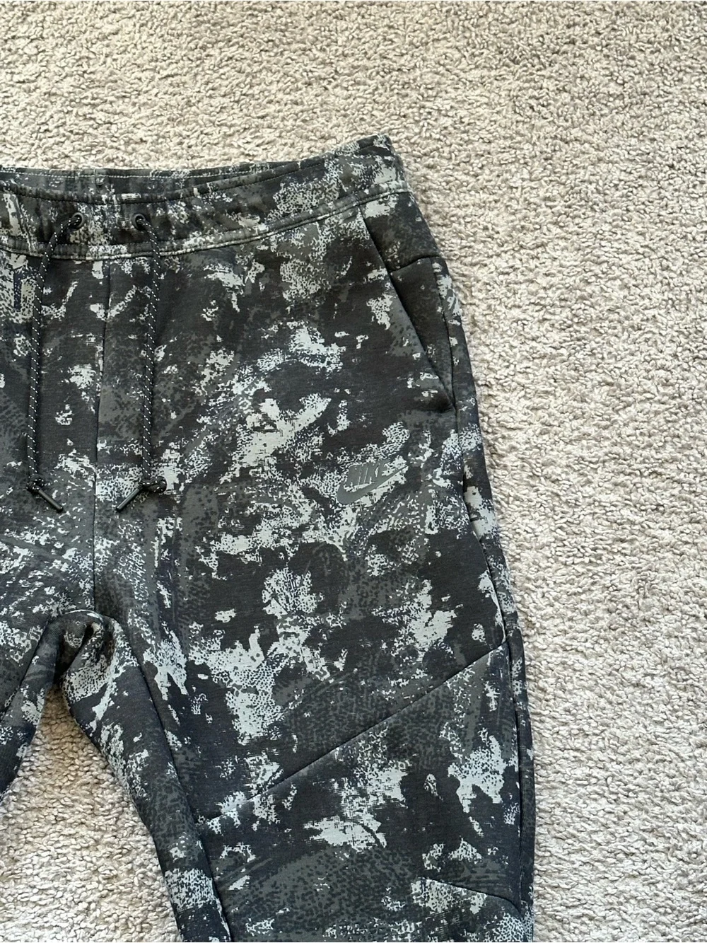 Men’s Nike tech Fleece Jogger Pants - Smoke Gray Anthracite